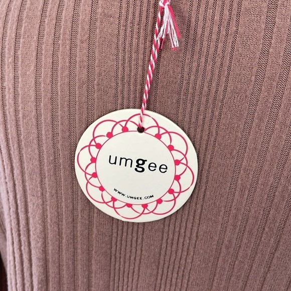 UMGEE Mauve Longline Sweater - Picture 4 of 6